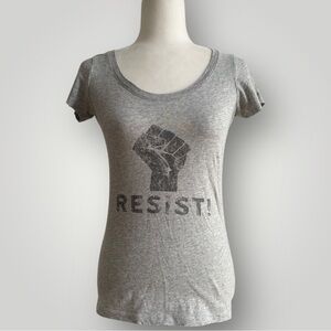 Next Level Apparel Gray Resist T-Shirt, Size S, MSRP‎ $29